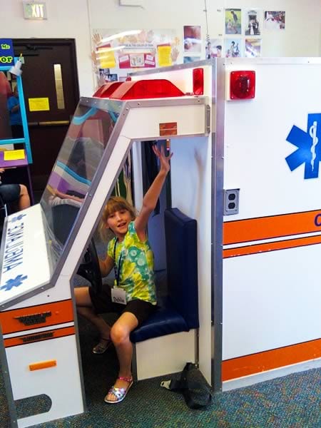 Emergency Vehicles: Exhibit at the Curious Kids' Museum & Discovery Zone